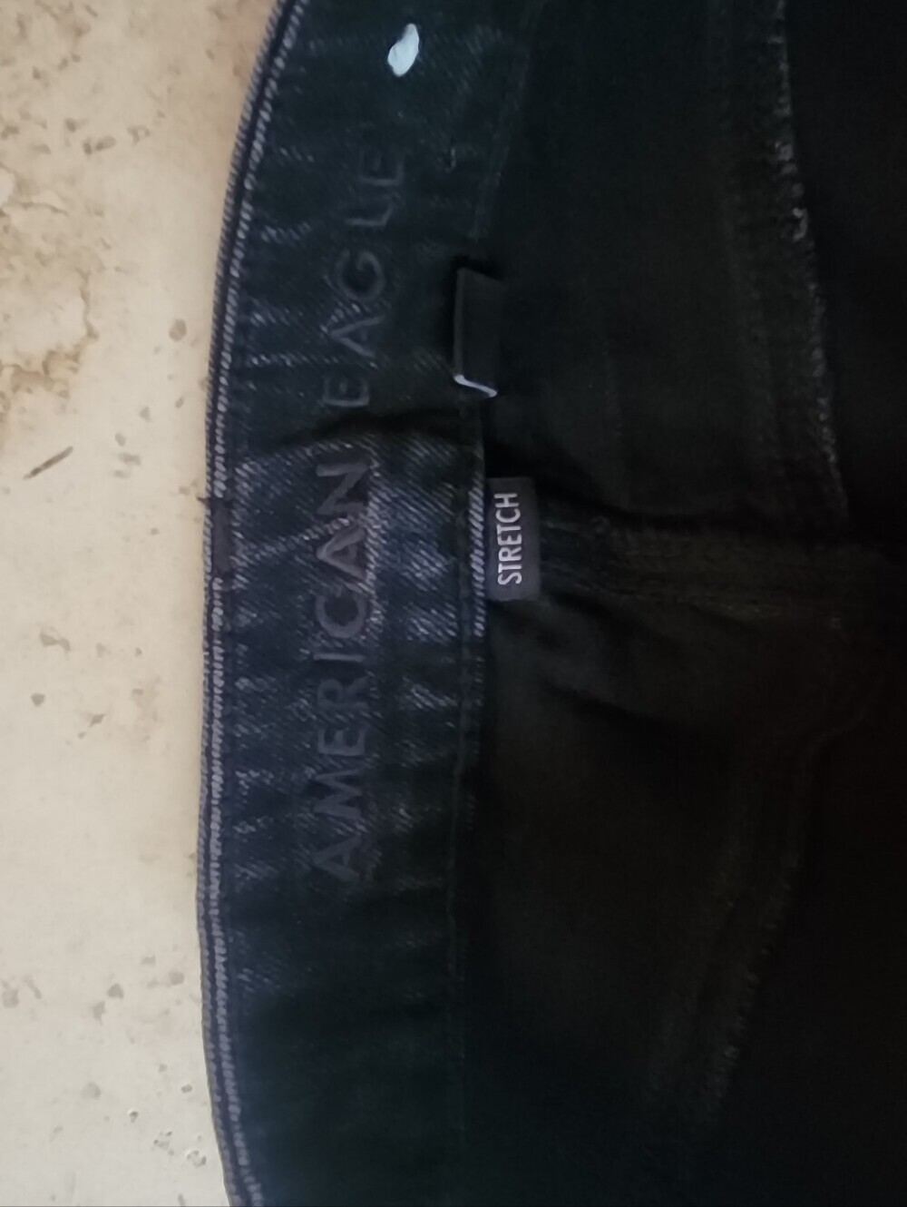 American Eagle Outfitters Black. Wide-Leg High-Rise Jeans - Picture 2 of 5